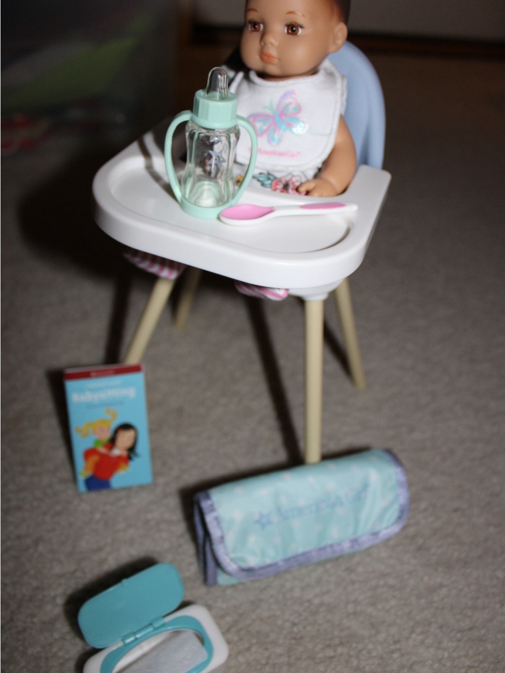 American Girl Doll “Caring for Baby Set”